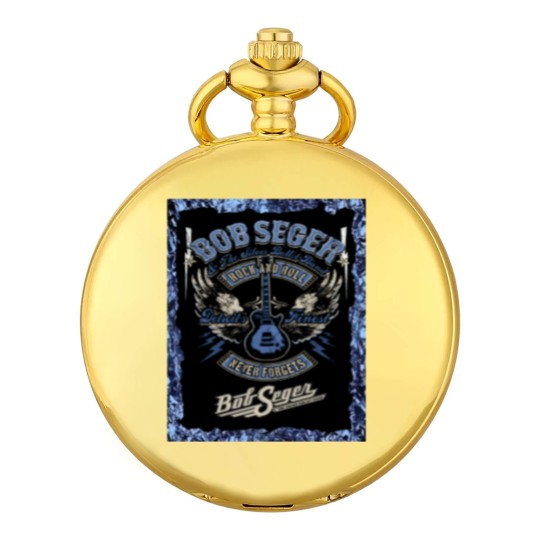 Discover Vintage Bob Seger & The Silver Bullet Band  Bob the legend Rock and Roll Pocket Watches