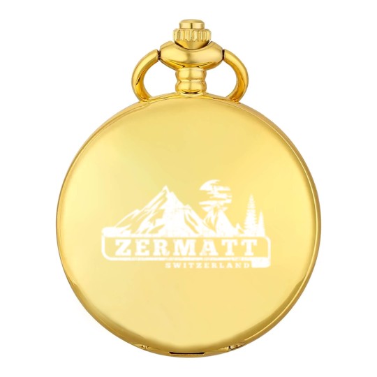 Discover Zermatt Switzerland Pocket Watches