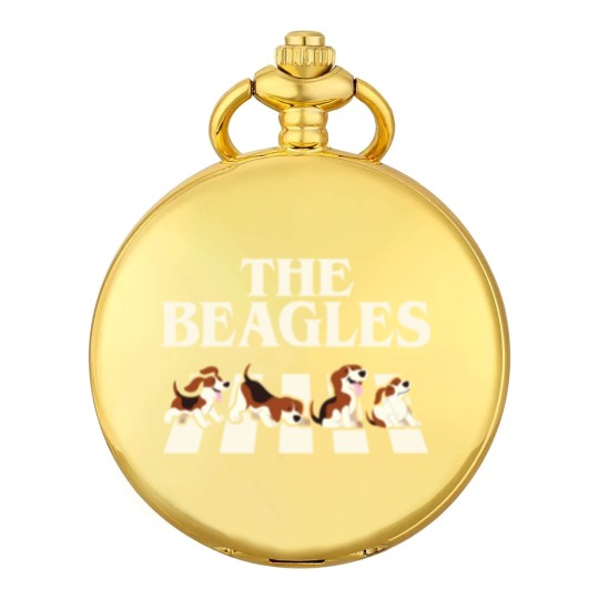 Discover The Beagles Funny Gag - Funny Beagles - Pocket Watches