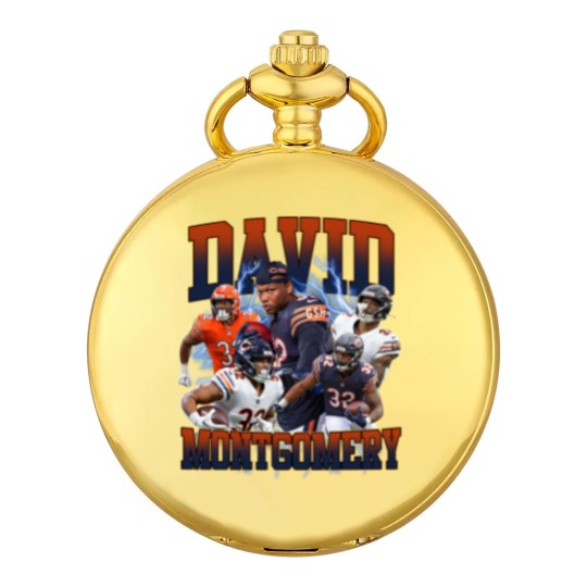 Discover David Montgomery 90s Vintage Bootleg Pocket Watches, Football Vintage 90s