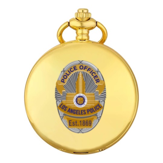 Discover LAPD Police Officer Badge Pocket Watches