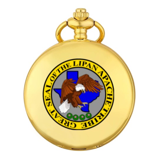 Discover Lipan Apache Tribe's Great Seal Womens Dark T Pocket Watches