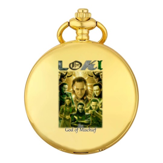 Discover Loki movie film God of Mischief 2021 Pocket Watches, Loki Pocket Watches