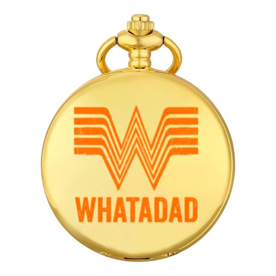 Discover Whatadad Funny Whataburger Lover Texas Gift | Active Pocket Watches
