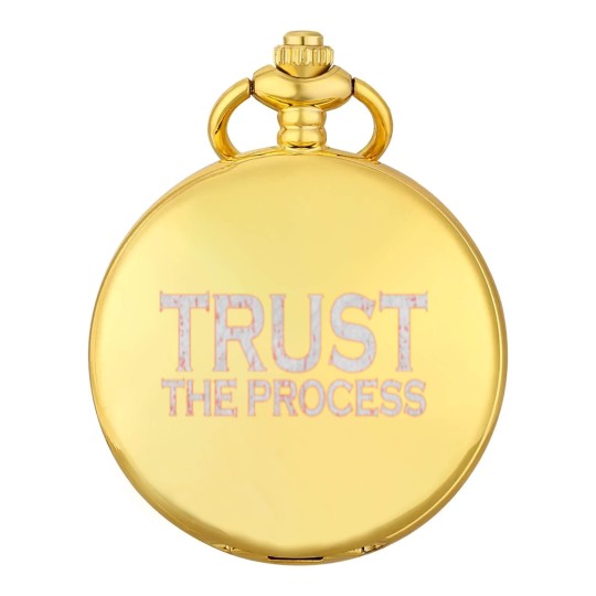 Discover Trust the Process Distressed Pocket Watches