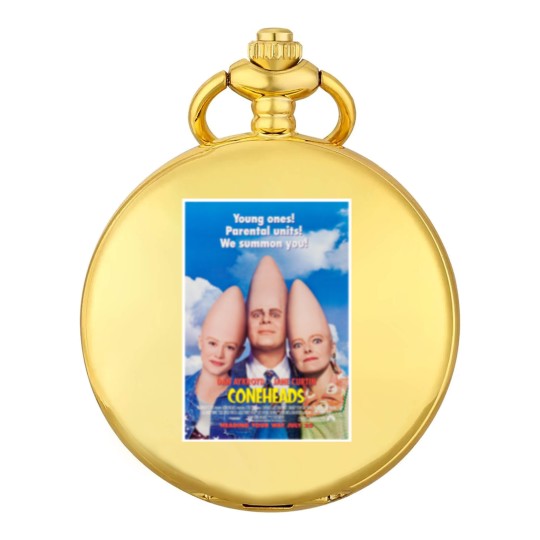 Discover Coneheads Movie Pocket Watches Cool Retro Movie Fan Pocket Watches