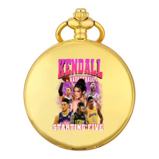 Discover 90s Vintage Kendall Starting Five Pocket Watches Loahaddian Kendall Jenner Team Pocket Watches