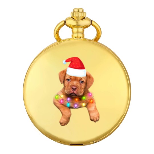 Discover dogue de bordeaux christmas decor for dog lovers Pocket Watches