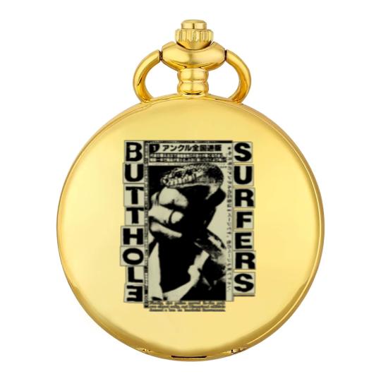 Discover Butthol Surfers Vintage 90s Black Unisex Pocket Watches, Cotton Soft Pocket Watches,