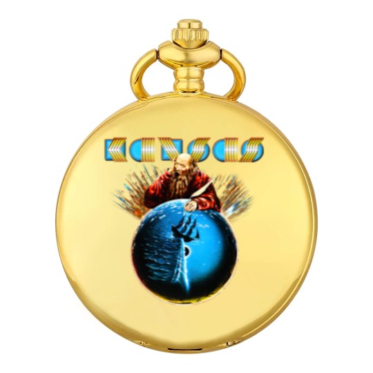 Discover Kansas Rock Band Point Of Know Return Pocket Watches, Vintage Kansas Pocket Watches