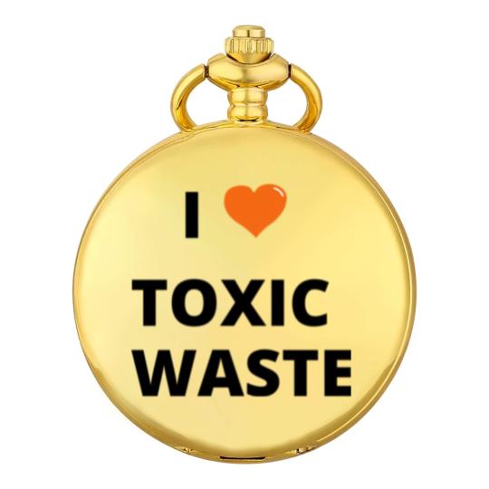 Discover i heart toxic wast Pocket Watches