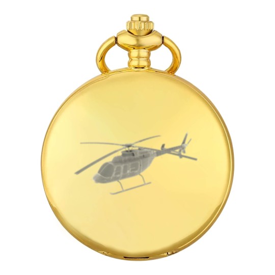 Discover Bell 407 helicopter pilot or crew Pocket Watches