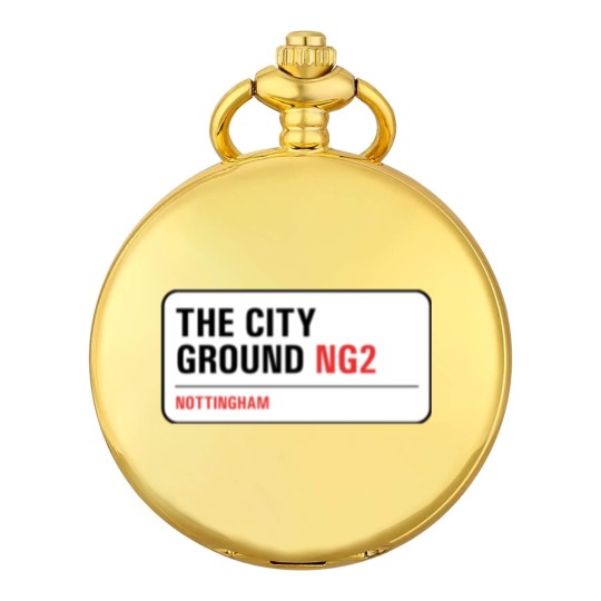 Discover Nottingham Forest - The City Ground Street Sign Pocket Watches