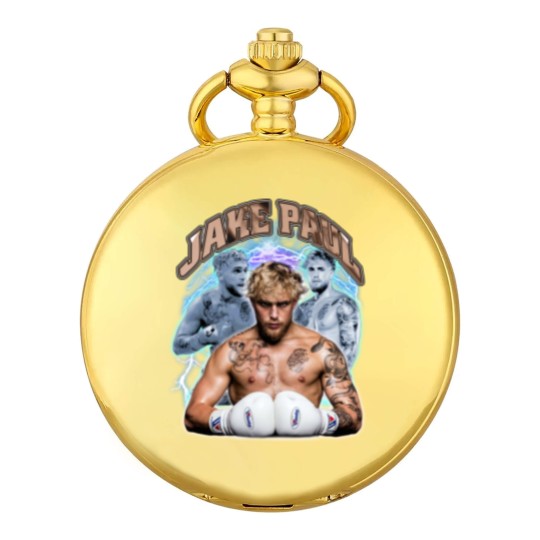 Discover Vintage Jake Paul Pocket Watches Boxing Player Pocket Watches, Gift for Boxing Player Fan Pocket Watches