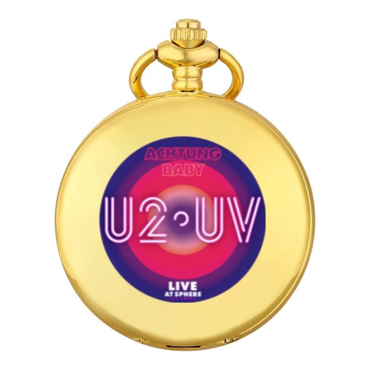 Discover U2 Band Tour 2023 Pocket Watches, U2 UV Achtung Baby