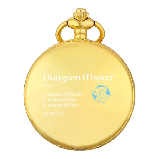 Discover DD Dungeon Master DM for Dungeons and Dragons Pocket Watches