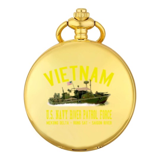 Discover Vietnam Mark II PBR - Patrol Boat, River Pocket Watches