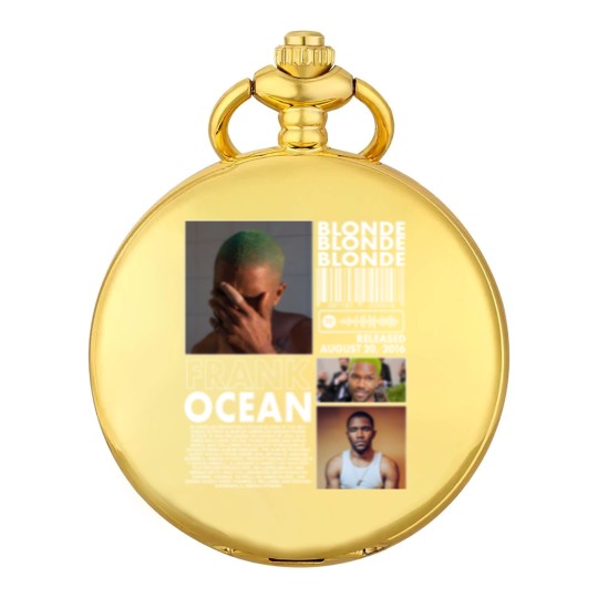 Discover Frank Ocean Rap Pocket Watches, Blonde Album Merch Vintage Rapper Hiphop