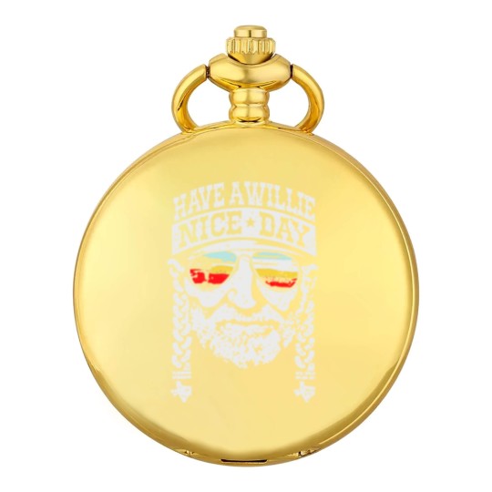 Discover Have A Willie Nice Day Pocket Watches lucky Nelson Pocket Watches Country Music Pocket Watches