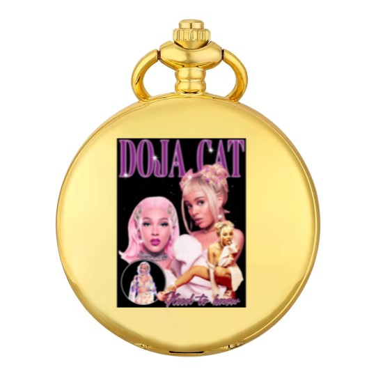 Discover Bootleg Doja Cat Pocket Watches, Doja Cat 90s Graphic Pocket Watches, Vintage Pocket Watches