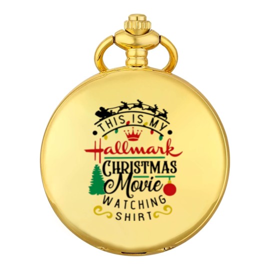 Discover Hallmark Christmas Movies Pocket Watches, This Is My Movie Watching