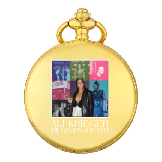 Discover Ali Krieger The Lemonade Era US Women Nation Team USWNT Soccer Pocket Watches