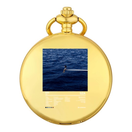 Discover S.Z.A S.O.S Album Vintage Pocket Watches, Sza Bootleg 90s Black Pocket Watches