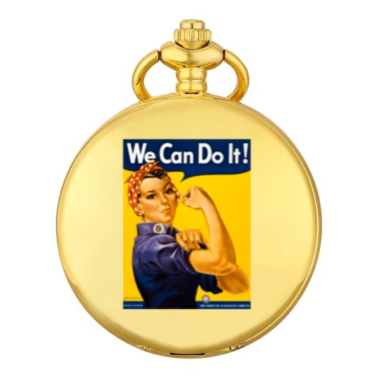 Discover We Can Do It! Rosie the Riveter Vintage WW2 Pocket Watches
