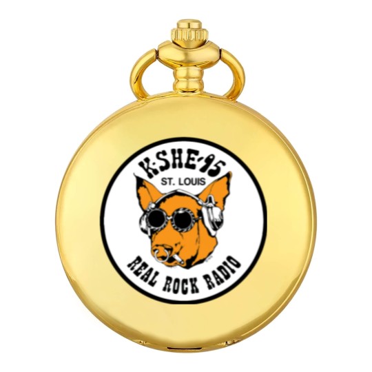 Discover KSHE 95 real rock radio station St. Louis area Baby Blankets Pocket Watches