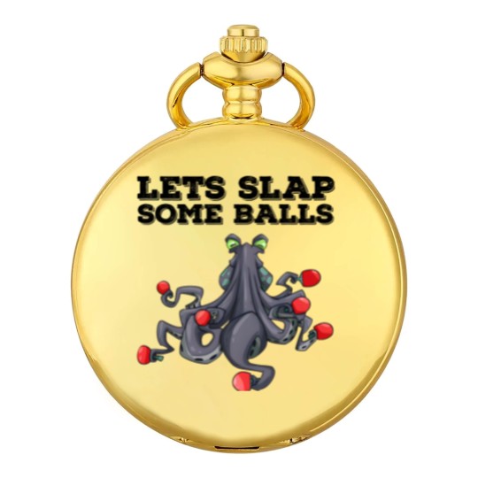 Discover Ping Pong Table Tennis Tabletennis Funny Kraken Pocket Watches
