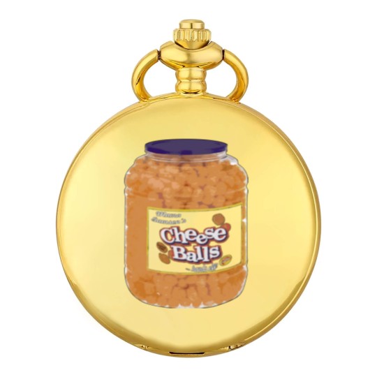 Discover Cheese Balls fan art parody Pocket Watches Pocket Watches