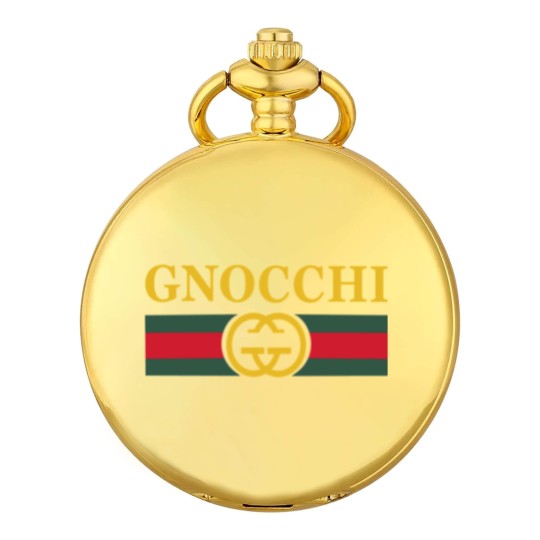 Discover Funny Gnocchi Pasta Logo Pocket Watches