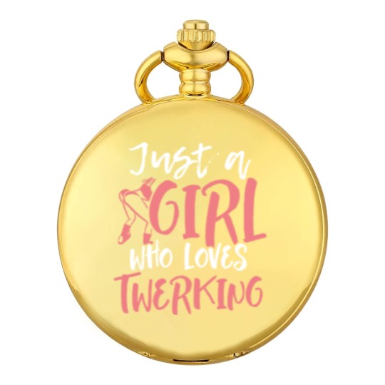 Discover Twerking twerken twerkin twirken booty dance gift Pocket Watches