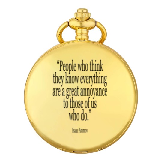 Discover isaac asimov Pocket Watches