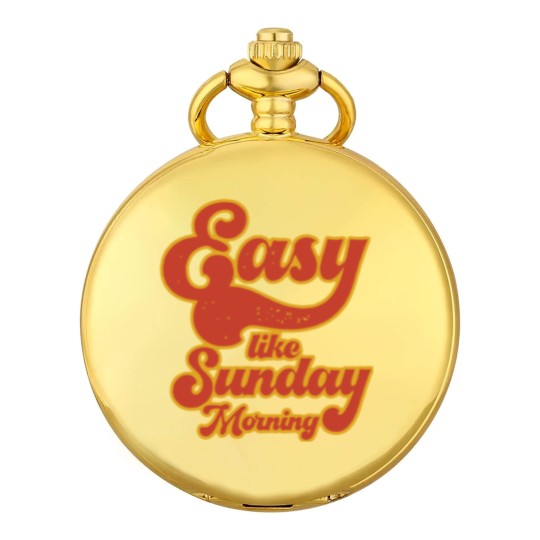 Discover Easy Like Sunday Morning Unisex Pocket Watches, Inspired by Lionel Richie