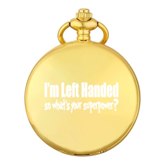 Discover FUNNY LEFT HANDED Pocket Watches