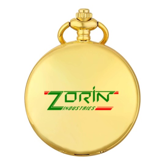 Discover James Bond Zorin Industries Text Pocket Watches