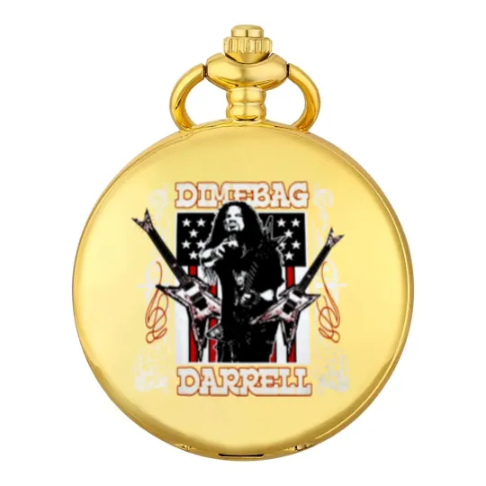 Discover Dimebag Darrell Mayhem Skull Band Pocket Watches