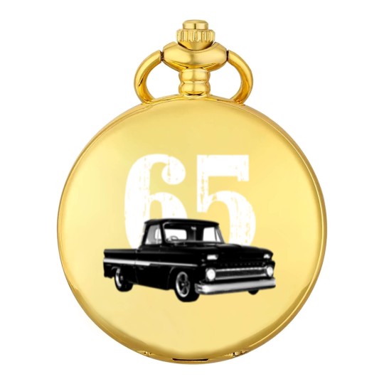 Discover 1965 C10 Pickup Truck Front Three Quarter View Pocket Watches
