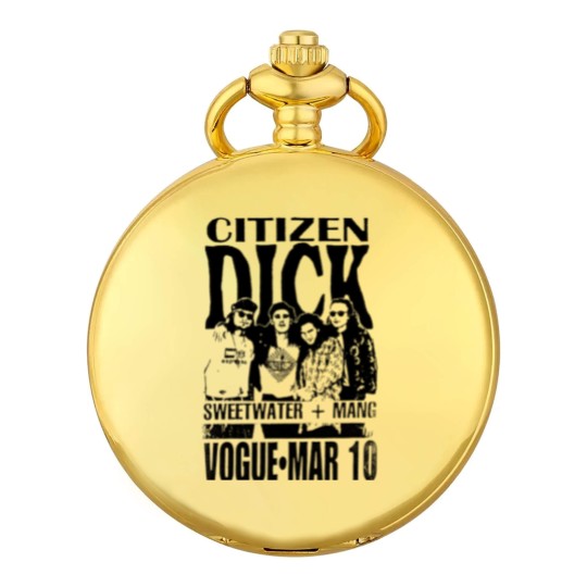 Discover Faded Citizen D i c k Concert Flyer Pocket Watches