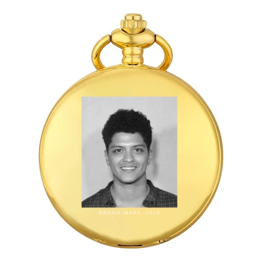 Discover Bruno Mars Mugshot Pocket Watches