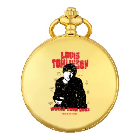 Discover Louis Tomlinson Pocket Watches, Faith in the future world tour Pocket Watches
