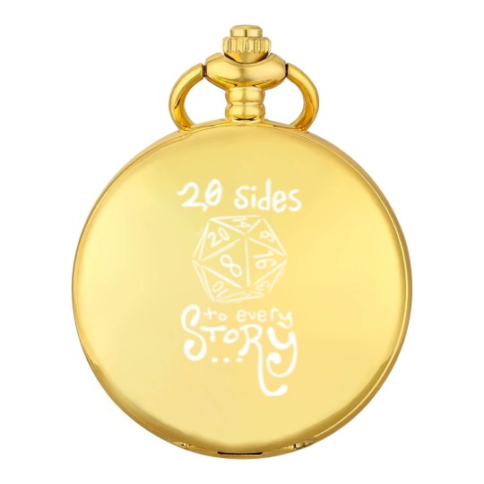 Discover 20 Sides to Every Story - Dungeons and Dragons - Dungeons And Dragons - Pocket Watches