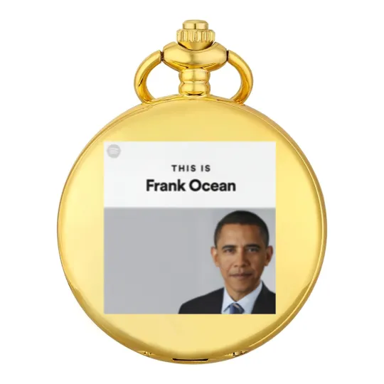 Discover This is Frank Ocean Meme Pocket Watches | unisex Heavy Pocket Watches