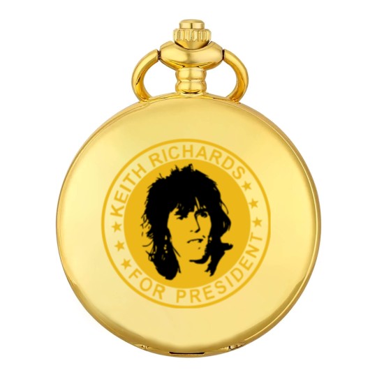Discover Keith Richards For President Pocket Watches Keith Richards Pocket Watches