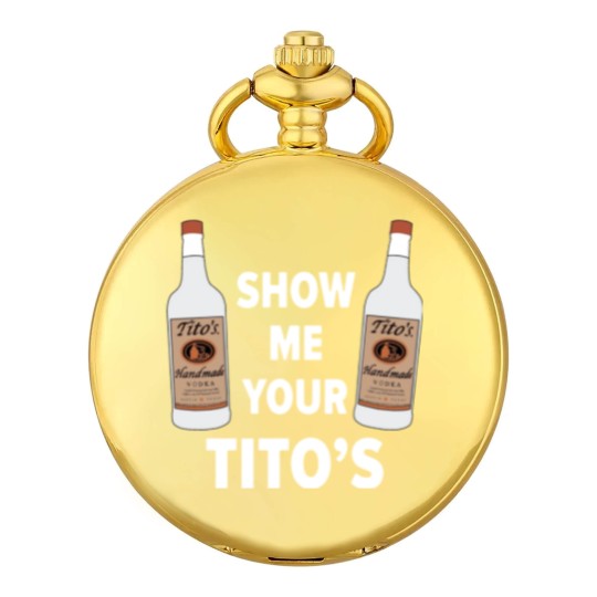 Discover TITOS Vodka Pocket Watches - Tito Vodka Handmade Unisex
