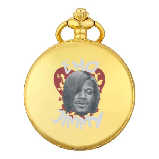 Discover Emo Jimmy Butler Pocket Watches,  Retro American Basketball Bootleg Gift