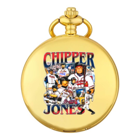 Discover Vintage 90s Graphic Style Chipper Jones Pocket Watches Vintage Sport Pocket Watches