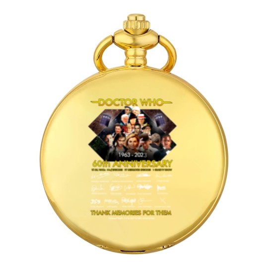 Discover Doctor Who 60th Anniversary Pocket Watches, Doctor Who Movie Pocket Watches