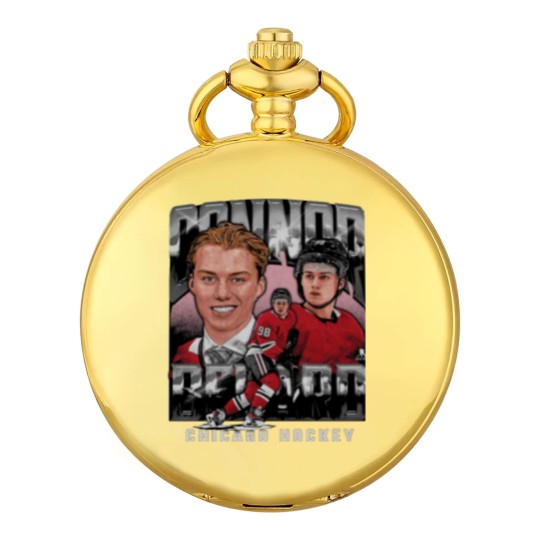 Discover Connor Bedard Chicago Vintage - Connor Bedard - Pocket Watches
